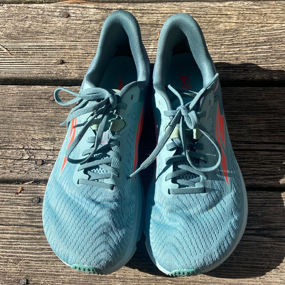 Altra Women's Sneakers in Blue and Red